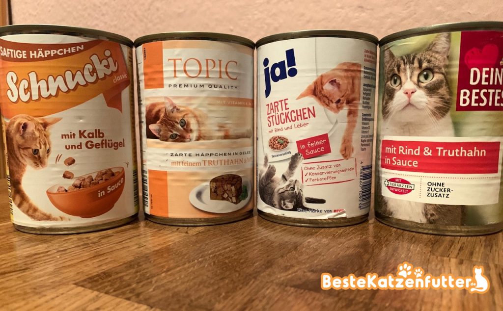 Discounter Katzenfutter Test billig oder gut?